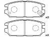 Pastillas de freno Brake Pad Set:MB857610