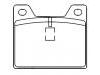 Plaquettes de frein Brake Pad Set:D78-7011