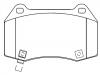 Plaquettes de frein Brake Pad Set:45022-S6M- J52