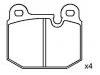 Plaquettes de frein Brake Pad Set:34 11 1 159 249