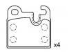 Plaquettes de frein Brake Pad Set:34 21 1 150 556