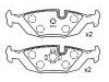 Plaquettes de frein Brake Pad Set:34 21 1 156 746