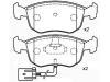 Plaquettes de frein Brake Pad Set:93BB-2K021-DC