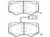 Plaquettes de frein Brake Pad Set:190 6430