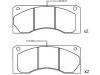 Plaquettes de frein Brake Pad Set:5000 814 345