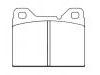 Plaquettes de frein Brake Pad Set:2 701 654