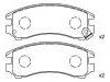 Plaquettes de frein Brake Pad Set:41060-58A86