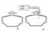 Plaquettes de frein Brake Pad Set:655799999