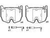 Plaquettes de frein Brake Pad Set:003 420 53 20