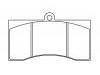 Plaquettes de frein Brake Pad Set:28-74852