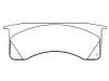 Plaquettes de frein Brake Pad Set:19206117