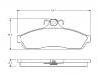 Plaquettes de frein Brake Pad Set:92036054