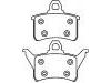 Plaquettes de frein Brake Pad Set:4383462