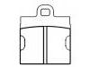 тормозная кладка Brake Pad Set:111 698 151 A