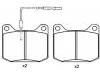 刹车片 Brake Pad Set:001 367 50 00