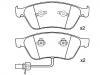 刹车片 Brake Pad Set:4E0 698 151