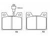 тормозная кладка Brake Pad Set:4245.34