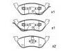 тормозная кладка Brake Pad Set:05019805AA