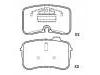 тормозная кладка Brake Pad Set:441 698 151 D