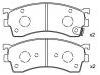 тормозная кладка Brake Pad Set:GEYT-33-28ZA