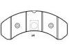 тормозная кладка Brake Pad Set:8 284 000 224