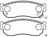 тормозная кладка Brake Pad Set:41060-01A26