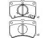 тормозная кладка Brake Pad Set:BG35-49-28ZA