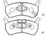 тормозная кладка Brake Pad Set:GA97-49-280