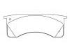 тормозная кладка Brake Pad Set:88982659