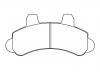 тормозная кладка Brake Pad Set:93230995