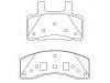 тормозная кладка Brake Pad Set:05003163AB