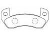 тормозная кладка Brake Pad Set:GDB1680