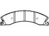 тормозная кладка Brake Pad Set:22770745