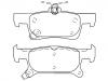 тормозная кладка Brake Pad Set:23145351